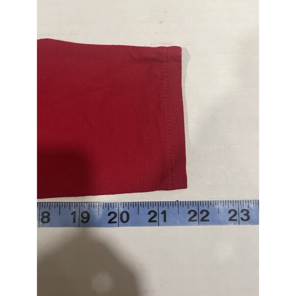 J. Jill Wearever Collection Red Pleated Dress, 3/4 Sleeves, Petite Small - Picture 7 of 9